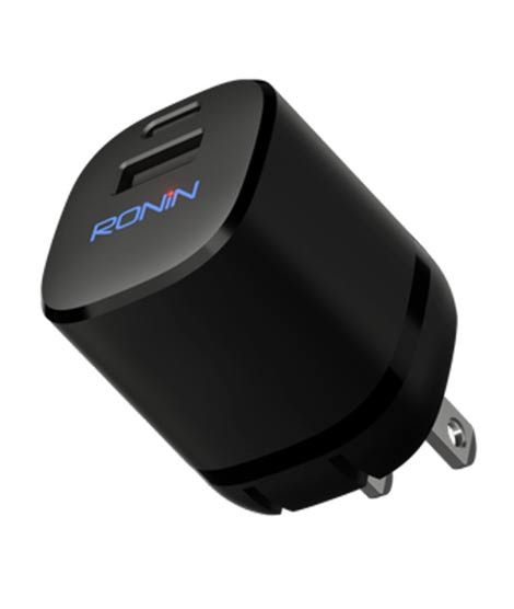 iShopping - Ronin Fury X Pro PD 33W Chargers Black (R-6060)