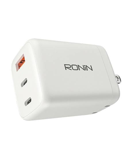 iShopping - Ronin Multivolt PD + QC 65 Watt Max Chargers White (R-6065)