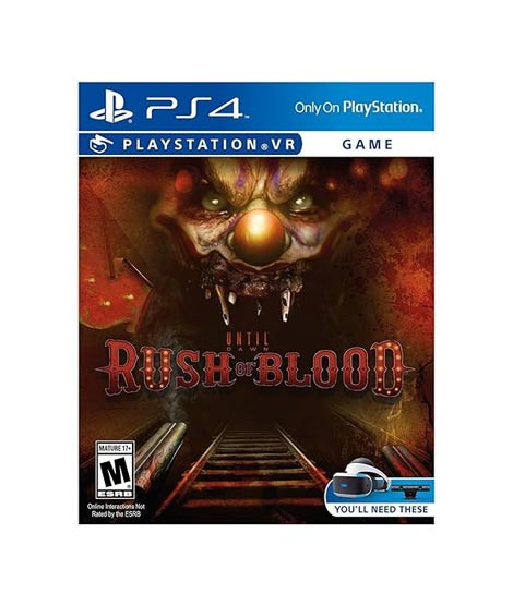 iShopping - Until Dawn Rush Of Blood DVD Game For PS4