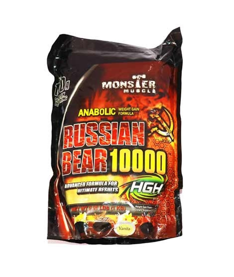 iShopping - Russian Bear Nutrition Weight Gainer 2.20 Lbs Vanila