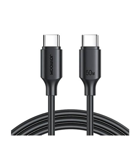 iShopping - Joyroom 60W Type-C to Type-C Charging Cable 1m Black (S-CC060A9)