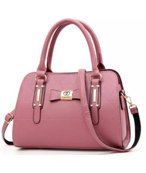 iShopping - Saad Collection Handbag For Women Pink (0067)