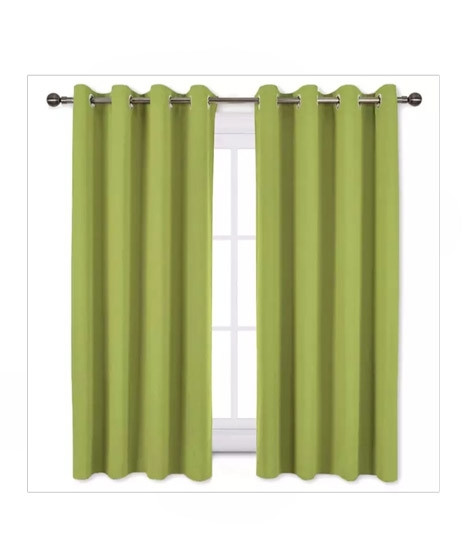 iShopping - Sajid Zaib Velvet Jacquard Curtains 2 Pcs Green