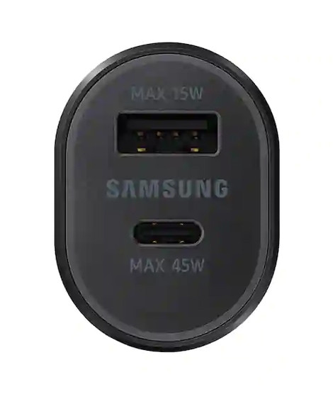 iShopping - Samsung 45W Dual Car Charger Black (EP-L5300XBEGUS)