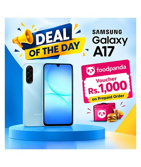 iShopping - Samsung Galaxy A17-Light Blue-PTA Approved-128GB - 6GB RAM