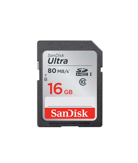 iShopping - SanDisk 16GB Ultra UHS-I SDHC Memory Card (SDSDUNC-016G-GN6IN)
