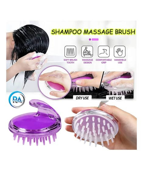 iShopping - Ayesha's Collection Silicone Scalp Massager Brush