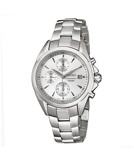 iShopping - Seiko Quartz Chronograph Men's Watch Silver (SNDY29P1) 