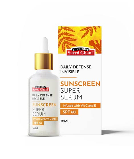 iShopping - Saeed Ghani Daily Defense Invisible Sunscreen Super Serum 30ml (SPF 60)