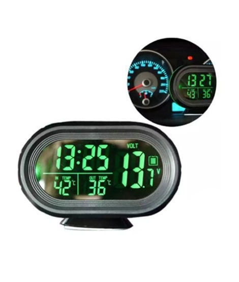 iShopping - Sheikh's Access Digital Car Dashboard Clock With 4 Options