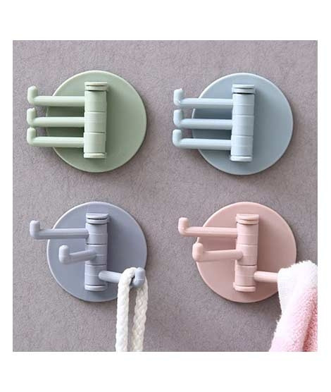 iShopping - Singaar Collection 3 Branch Self Adhesive Holder