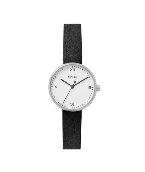 iShopping - Skagen Signature Leather Women's Watch Black (SKW2663)