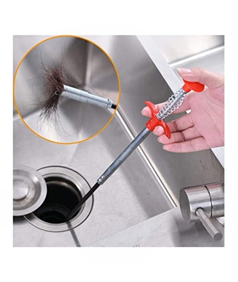 iShopping - Smart Accessories Drain Unblocker Stick Snake Sink Cleaner