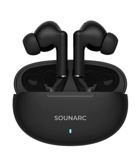 iShopping - Sounarc Q1 Ergonomic Fit Wireless Bluetooth Earbuds - Black (SOU-0001)