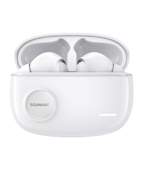 iShopping - Sounarc Q2 Hybrid Dual Driver TWS Wireless Bluetooth Earbuds - White (SOU-0004)
