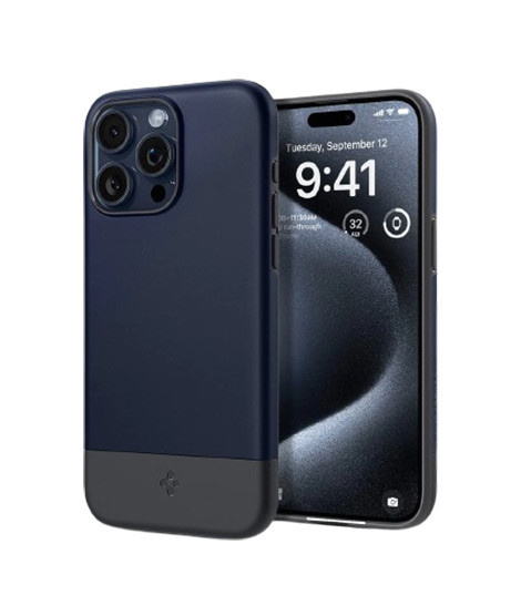 iShopping - Spigen Style Armor Magfit Case For Apple Iphone 15 Pro Midnight Indigo (AGL06747)
