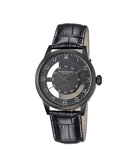 iShopping - Stuhrling Original Aviator 650 Men's Watch Black (650.04)