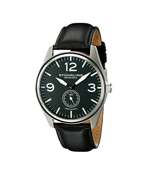 iShopping - Stuhrling Original Aviator Men's Watch Black (931.01) 