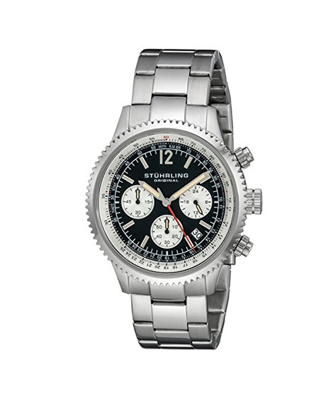 iShopping - Stuhrling Original Monaco 669B Men's Watch Silver (669B.01)