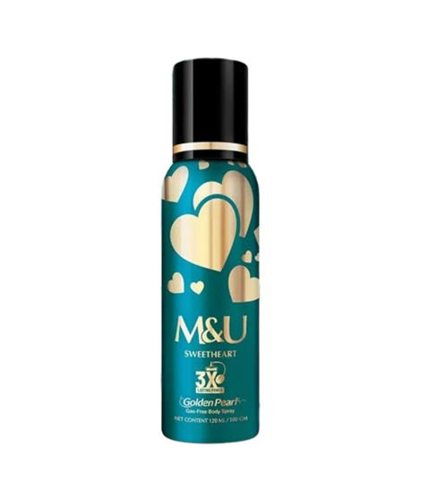 iShopping - Golden Pearl Sweetheart Gas Free Body Spray 120ml