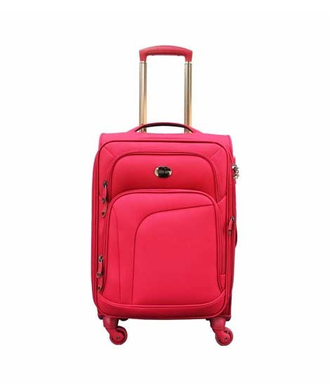 iShopping - Swiss Pro Sion Softside Spinner Red 20inch