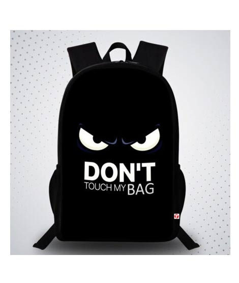 iShopping - Traverse Don,t Touch my Bag Digital Printed Backpack (T211TWH)