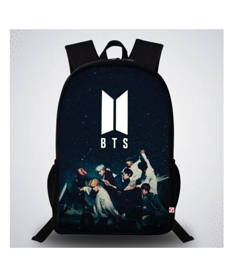 iShopping - Traverse BTS Printed School Bag For Unisex (T347TWH)