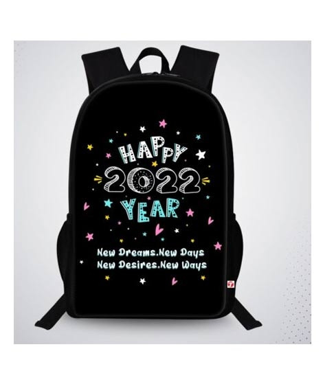 iShopping - Traverse Happy New Year 2022 Digital Printed Backpack (T804TWH)