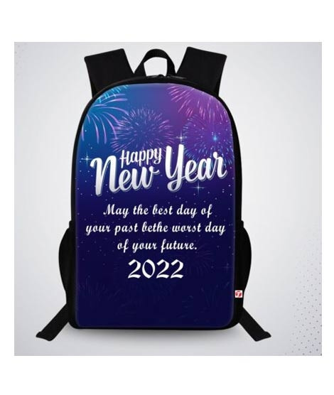 iShopping - Traverse Happy New Year 2022 Digital Printed Backpack (T805TWH)