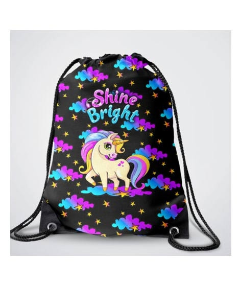 iShopping - Traverse Unicorn Digital Printed Drawstring Bag (T953DRSTR)