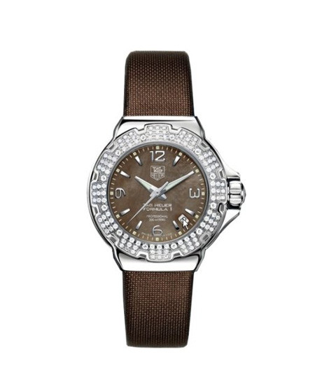 iShopping - TAG Heuer Formula 1 Glamour Diamond Women's Watch Brown (WAC1217.FC6221)