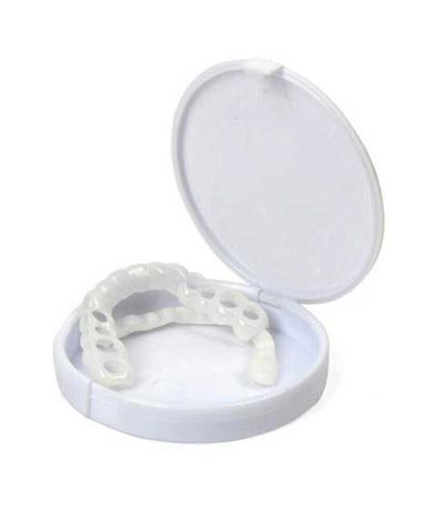 iShopping - Eazy Deal Snap On Silicone Teeth Whitening Braces - Pack of 2