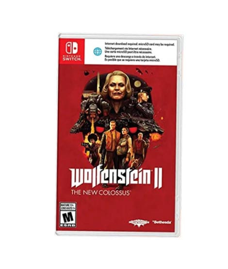 iShopping - Wolfenstein 2 The New Colossus Game For Nintendo Switch