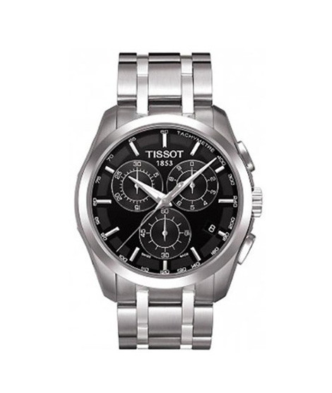 iShopping - Tissot Couturier Chronograph Men's Watch Silver (T0356171105100)