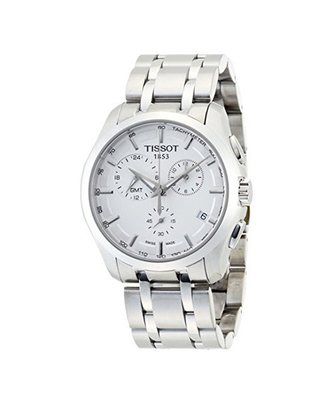 iShopping - Tissot Couturier GMT Men's Watch Silver (T0354391103100)