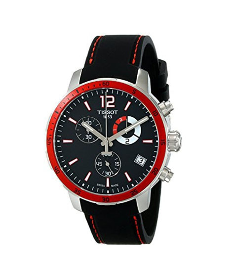 iShopping - Tissot Quickster Chronograph Men's Watch Black (T0954491705701)