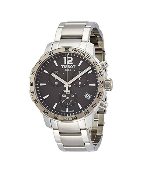 iShopping - Tissot Quickster Chronograph Men's Watch Silver (T0954171106700)