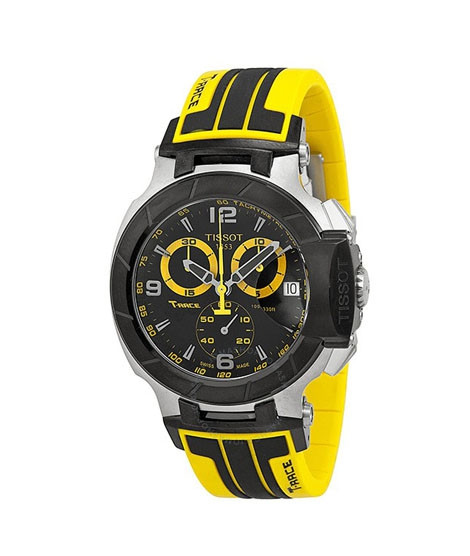 iShopping - Tissot T-Race Men's Watch Yellow (T0484172705711)