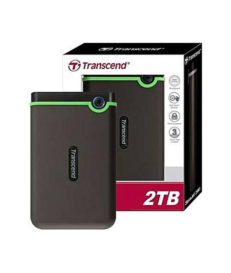 iShopping - Transcend StoreJet Portable 2TB External HDD (25M3)