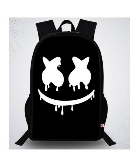 iShopping - Traversa Marshmello Digital Printed Backpack (T161TWH)