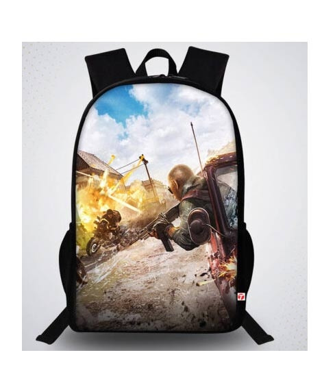 iShopping - Traversa PUBG Digital Printed Backpack (T130TWH)