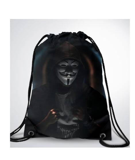 iShopping - Traverse Marshmallow Digital Printed Drawstring Bag (T550DRSTR)