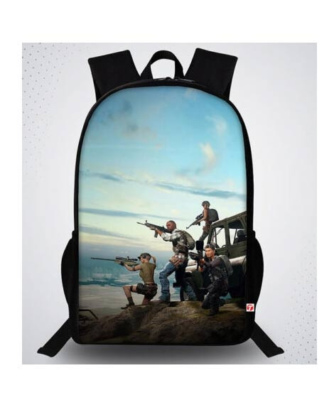 iShopping - Traverse PUBG Digital Printed Backpack (T122TWH)