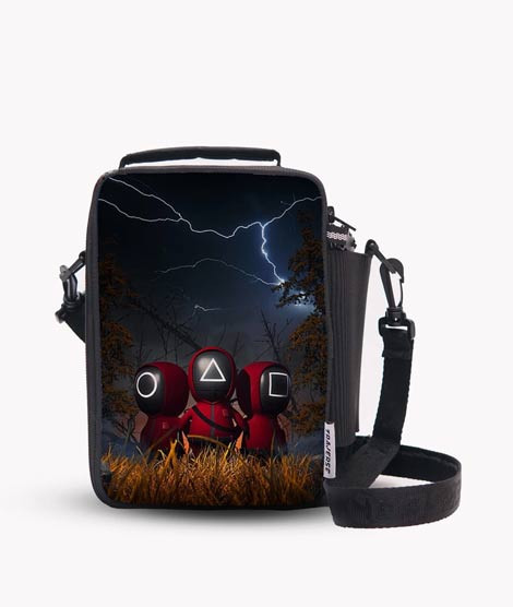 iShopping - Traverse Squid Game Digitally Printed Lunch Bag Black