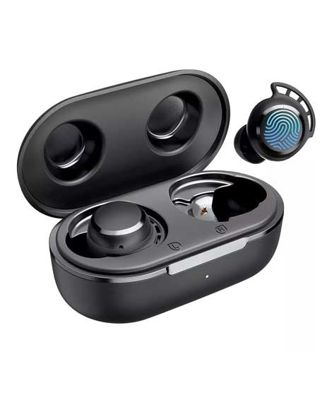 iShopping - Tribit Flybuds 3 Mini Bluetooth 5.0 Earbuds Black