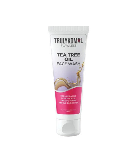 iShopping - Truly Komal Flawless Tea Tree Oil Face Wash - 75ml