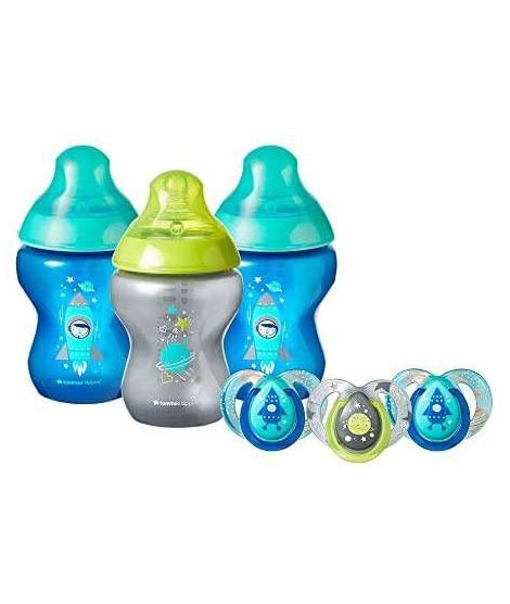 iShopping - Tommee Tippee Boldly Go Baby Bottle & Pacifier Pack Of 6 (TT 422810)