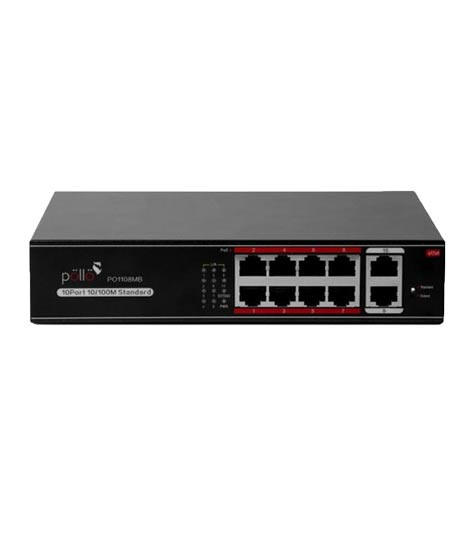 iShopping - Pollo 10 Port PoE Network Switch (PLN-1108MB)