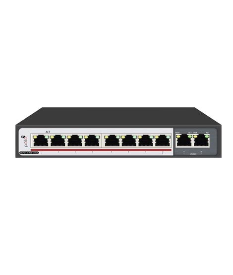 iShopping - Pollo 10-Port Gigabit AI PoE Network Switch (PLN-1108GB)
