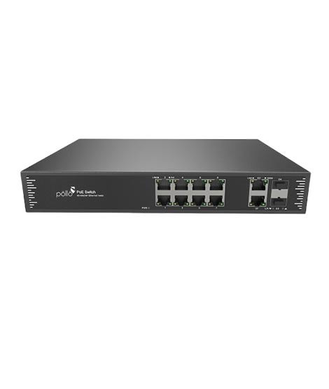 iShopping - Pollo 12 Port PoE Network Switch (PLN-1108GB-SFP)